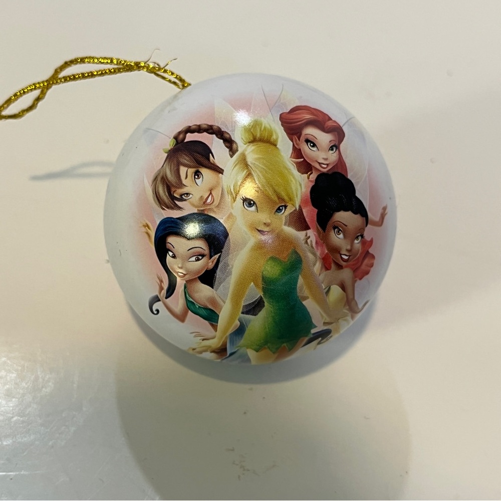 Vintage Jingle Tinker Bell Christmas Tree Ornament Pixie Hollow Friends Holder